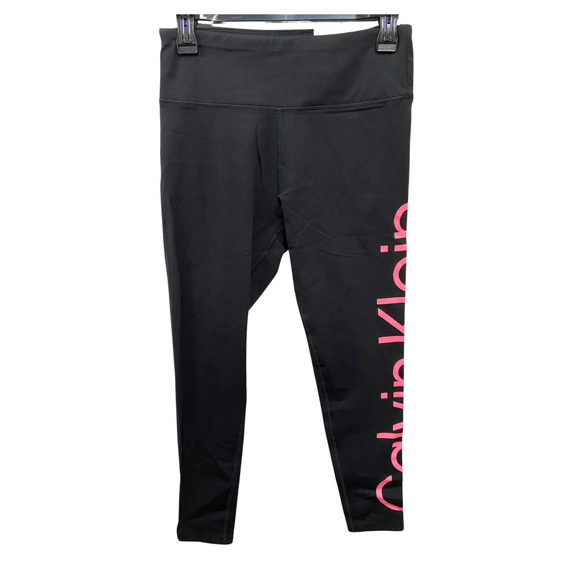 Calvin Klein Black Leggings Medium - Women's Workout Pants - Picture 1 of 2